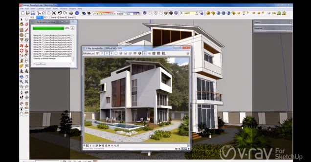 V-ray 2.0 for sketchup for mac